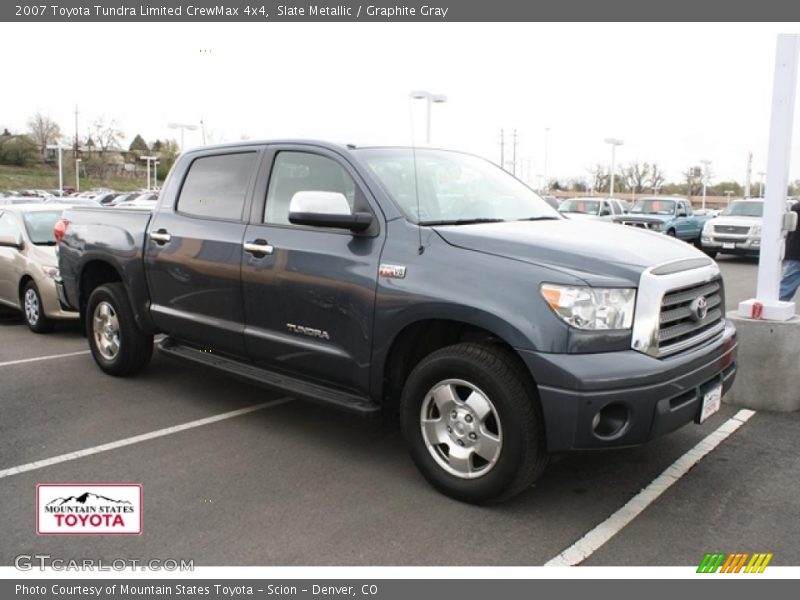Slate Metallic / Graphite Gray 2007 Toyota Tundra Limited CrewMax 4x4