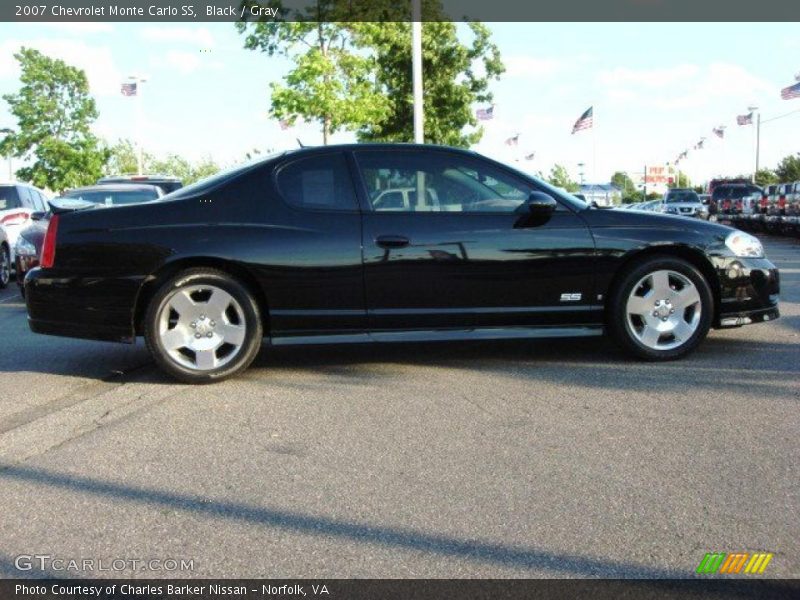 Black / Gray 2007 Chevrolet Monte Carlo SS