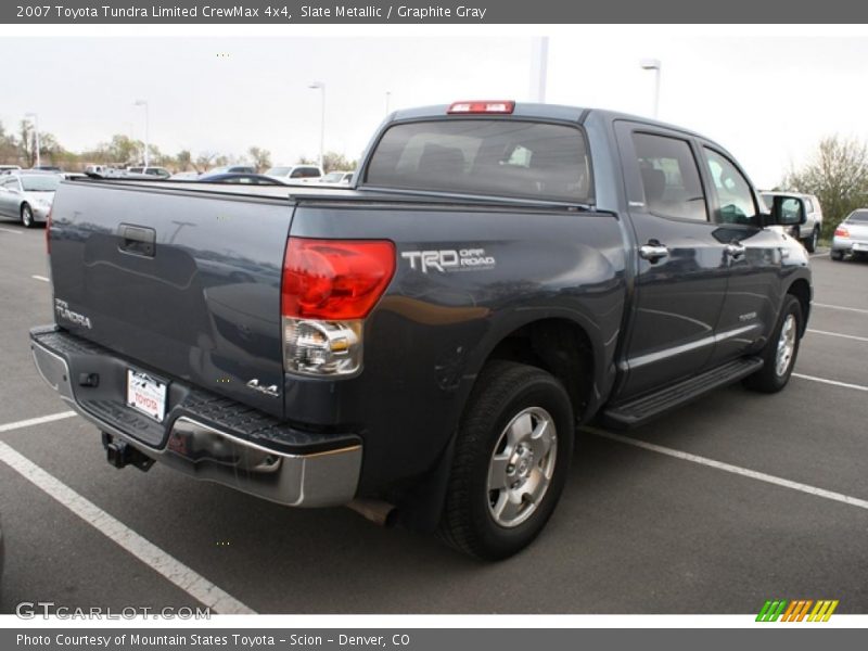 Slate Metallic / Graphite Gray 2007 Toyota Tundra Limited CrewMax 4x4