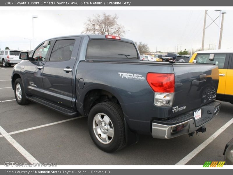 Slate Metallic / Graphite Gray 2007 Toyota Tundra Limited CrewMax 4x4