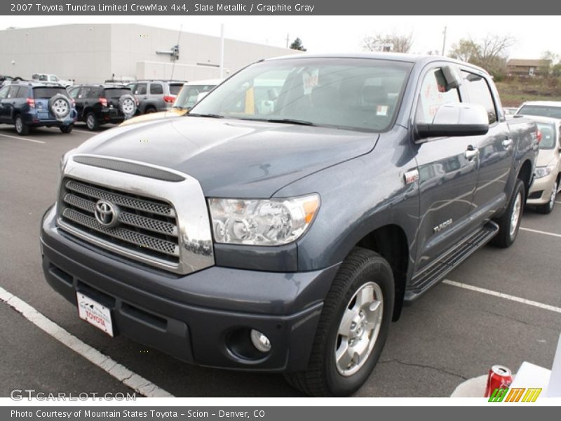 Slate Metallic / Graphite Gray 2007 Toyota Tundra Limited CrewMax 4x4