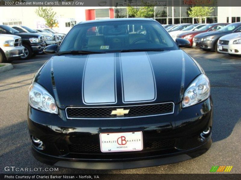 Black / Gray 2007 Chevrolet Monte Carlo SS