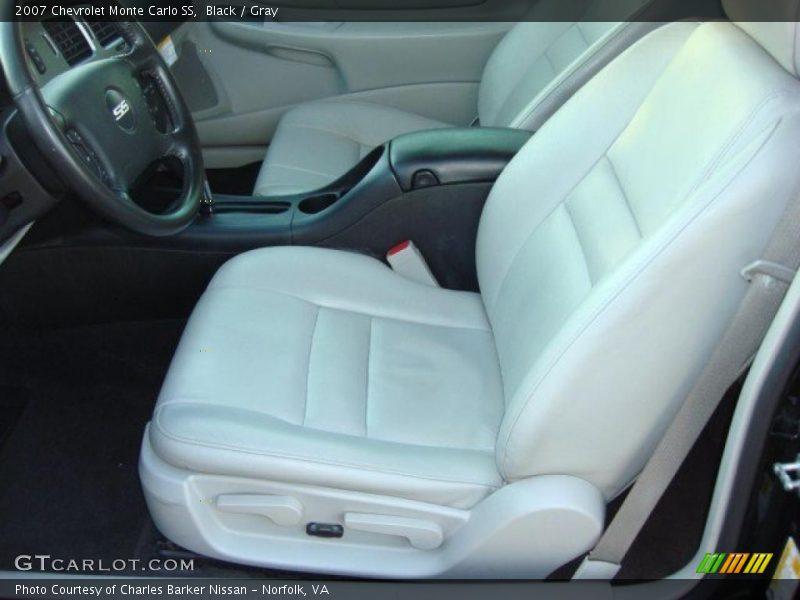 Black / Gray 2007 Chevrolet Monte Carlo SS