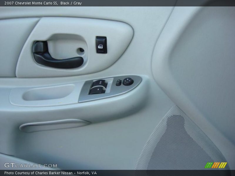 Black / Gray 2007 Chevrolet Monte Carlo SS