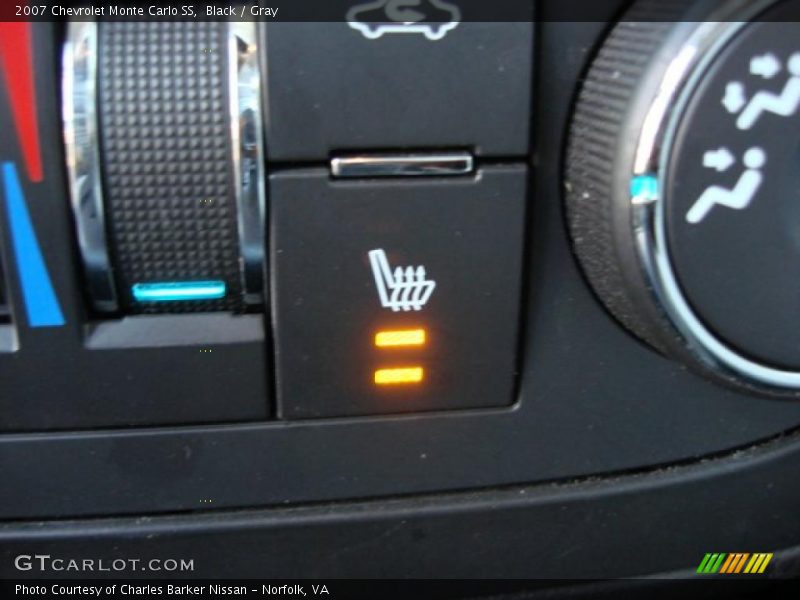 Black / Gray 2007 Chevrolet Monte Carlo SS