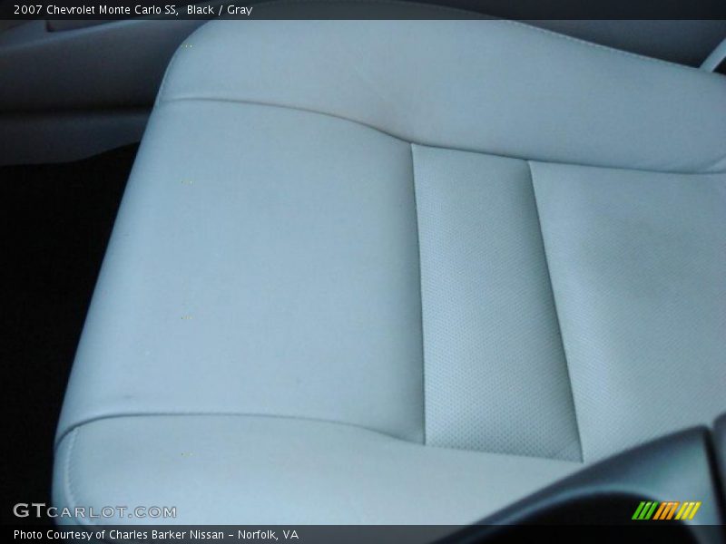 Black / Gray 2007 Chevrolet Monte Carlo SS