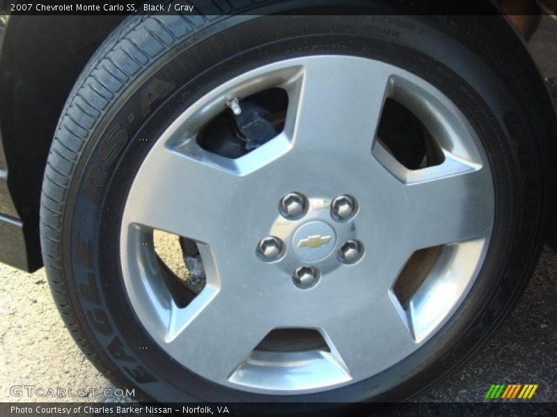 Black / Gray 2007 Chevrolet Monte Carlo SS
