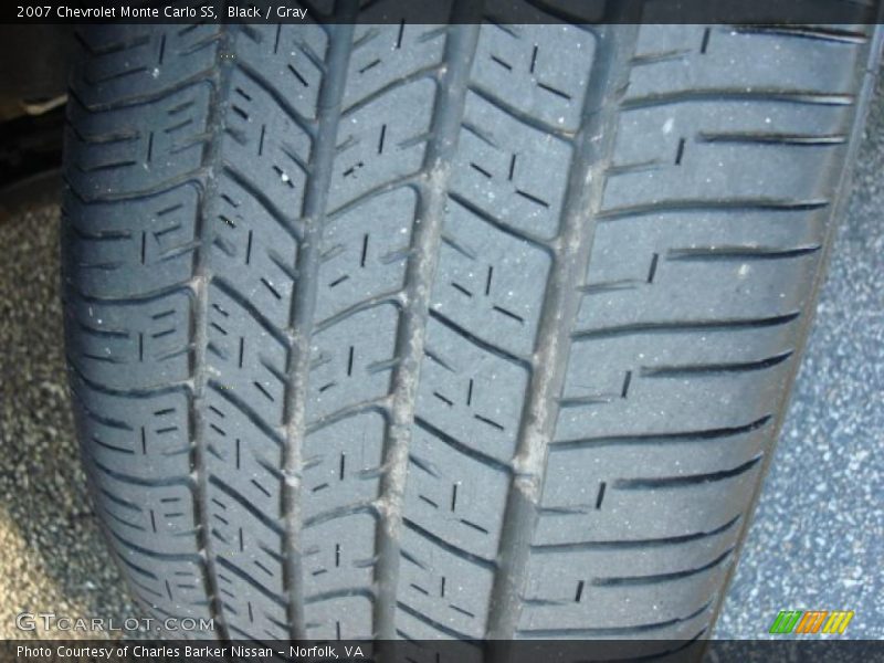 Black / Gray 2007 Chevrolet Monte Carlo SS