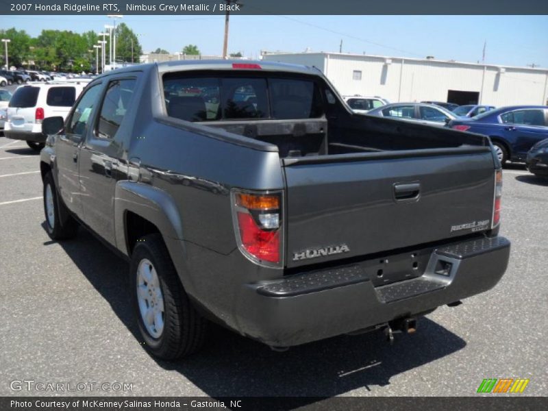 Nimbus Grey Metallic / Black 2007 Honda Ridgeline RTS