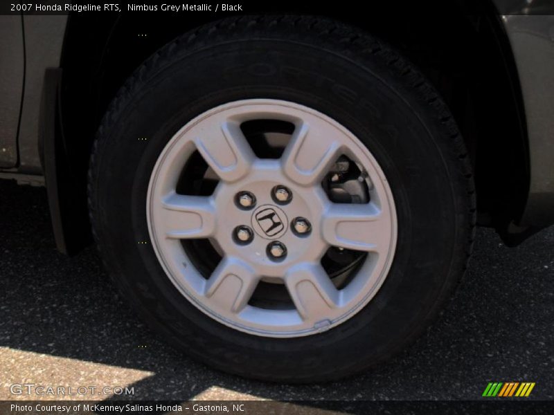 Nimbus Grey Metallic / Black 2007 Honda Ridgeline RTS