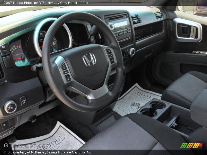 Nimbus Grey Metallic / Black 2007 Honda Ridgeline RTS