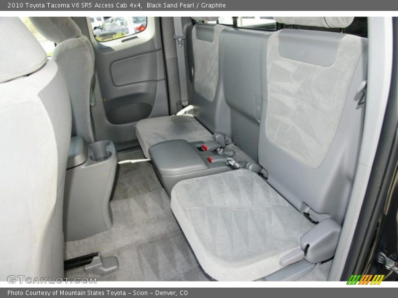 Black Sand Pearl / Graphite 2010 Toyota Tacoma V6 SR5 Access Cab 4x4