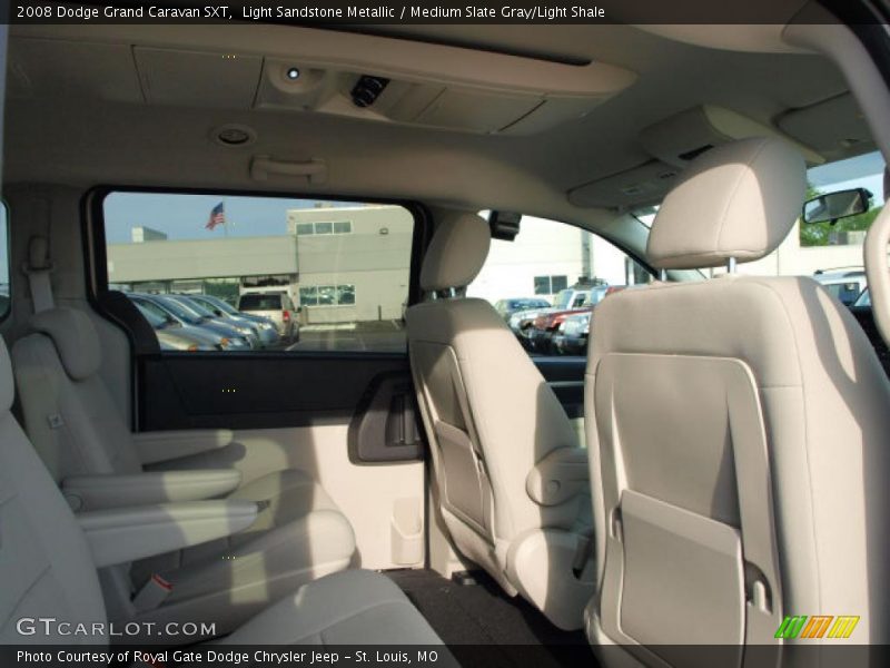 Light Sandstone Metallic / Medium Slate Gray/Light Shale 2008 Dodge Grand Caravan SXT