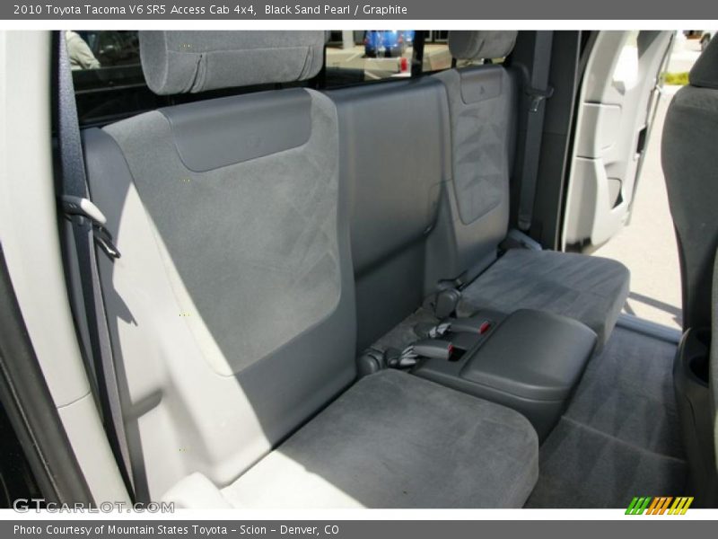 Black Sand Pearl / Graphite 2010 Toyota Tacoma V6 SR5 Access Cab 4x4