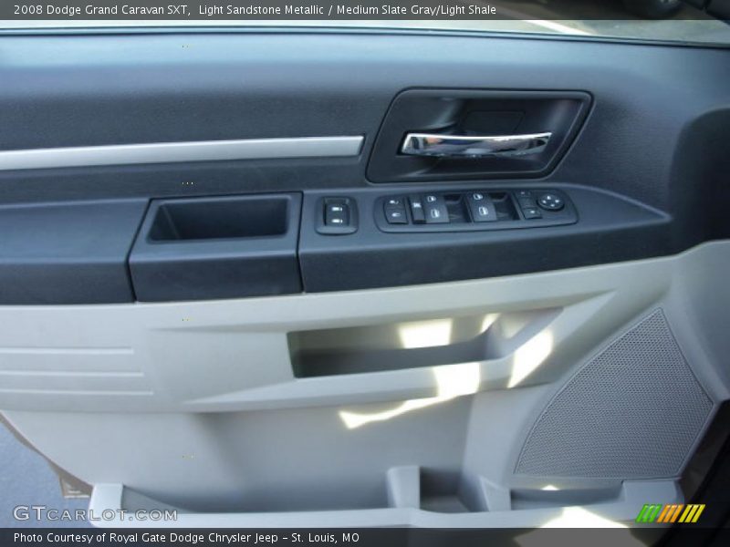 Light Sandstone Metallic / Medium Slate Gray/Light Shale 2008 Dodge Grand Caravan SXT