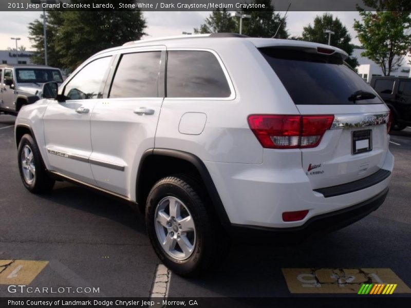 Stone White / Dark Graystone/Medium Graystone 2011 Jeep Grand Cherokee Laredo