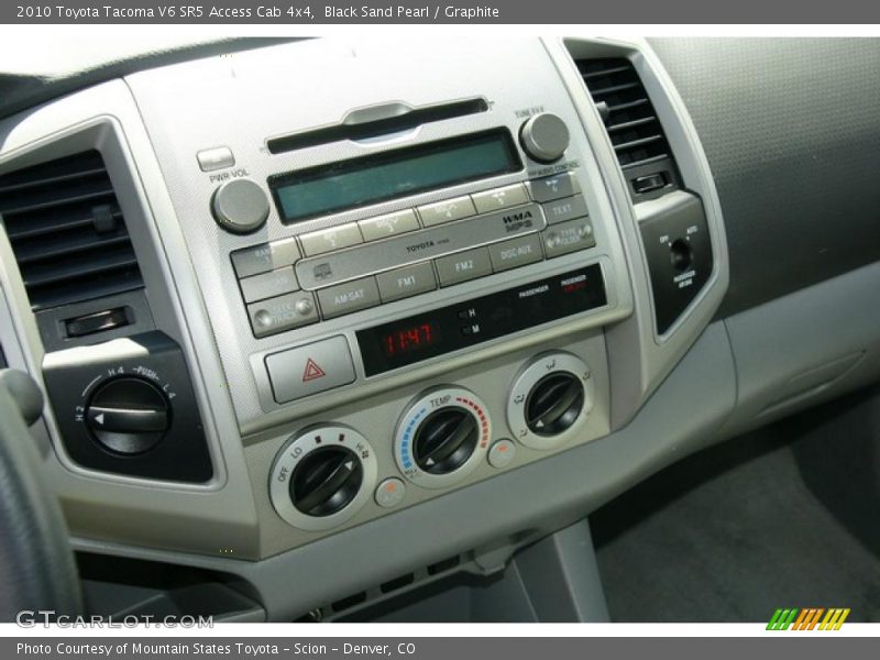 Black Sand Pearl / Graphite 2010 Toyota Tacoma V6 SR5 Access Cab 4x4