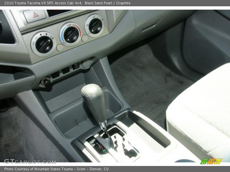 Black Sand Pearl / Graphite 2010 Toyota Tacoma V6 SR5 Access Cab 4x4
