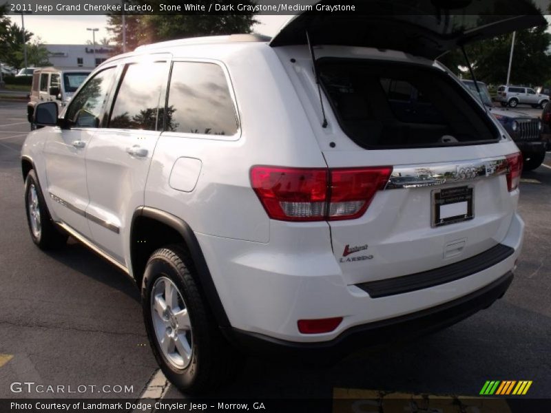 Stone White / Dark Graystone/Medium Graystone 2011 Jeep Grand Cherokee Laredo