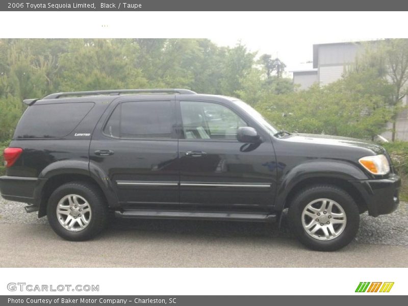Black / Taupe 2006 Toyota Sequoia Limited