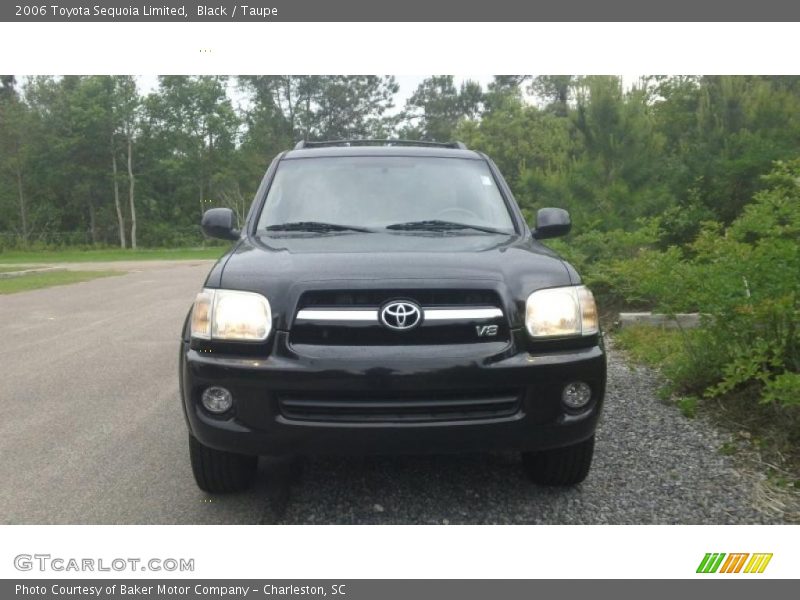 Black / Taupe 2006 Toyota Sequoia Limited