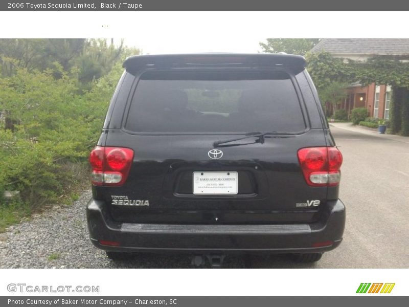 Black / Taupe 2006 Toyota Sequoia Limited