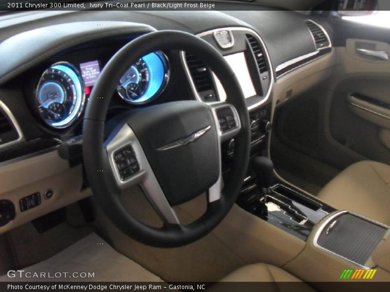 Black/Light Frost Beige Interior - 2011 300 Limited 