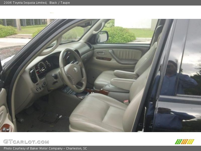 Black / Taupe 2006 Toyota Sequoia Limited