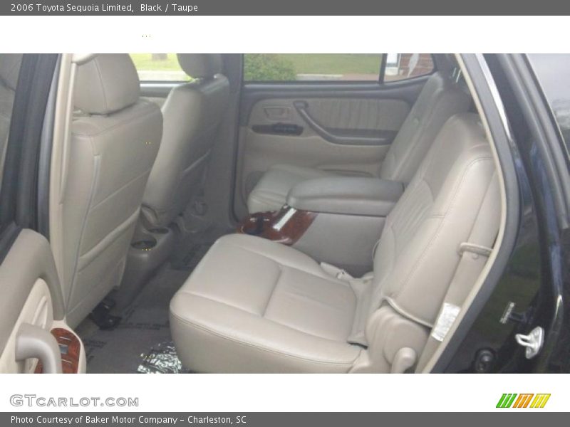Black / Taupe 2006 Toyota Sequoia Limited