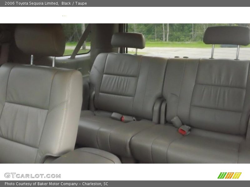 Black / Taupe 2006 Toyota Sequoia Limited
