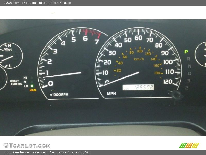 Black / Taupe 2006 Toyota Sequoia Limited