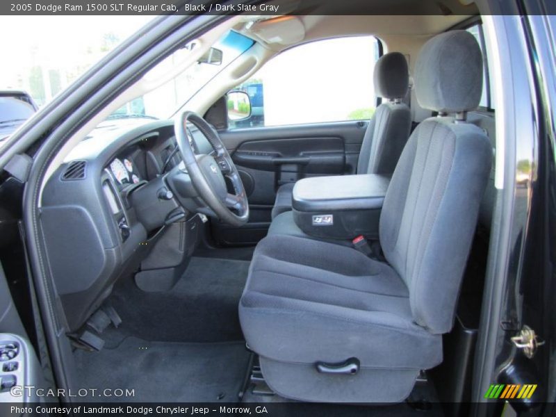 Black / Dark Slate Gray 2005 Dodge Ram 1500 SLT Regular Cab