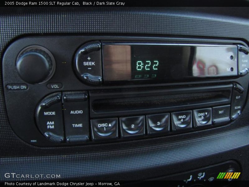 Black / Dark Slate Gray 2005 Dodge Ram 1500 SLT Regular Cab