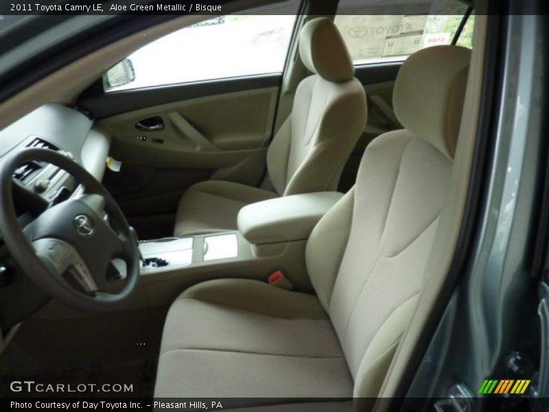 Aloe Green Metallic / Bisque 2011 Toyota Camry LE