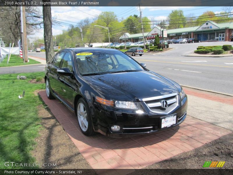 Nighthawk Black Pearl / Parchment 2008 Acura TL 3.2