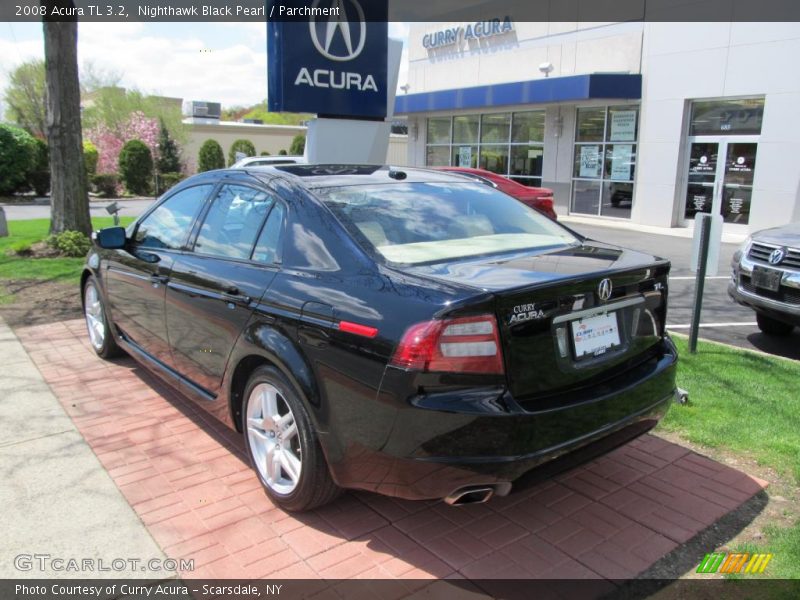 Nighthawk Black Pearl / Parchment 2008 Acura TL 3.2