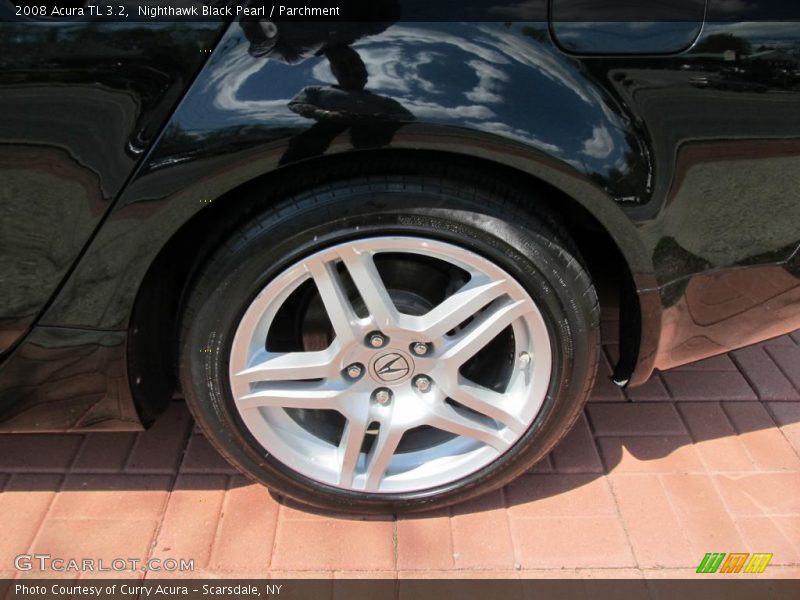 Nighthawk Black Pearl / Parchment 2008 Acura TL 3.2