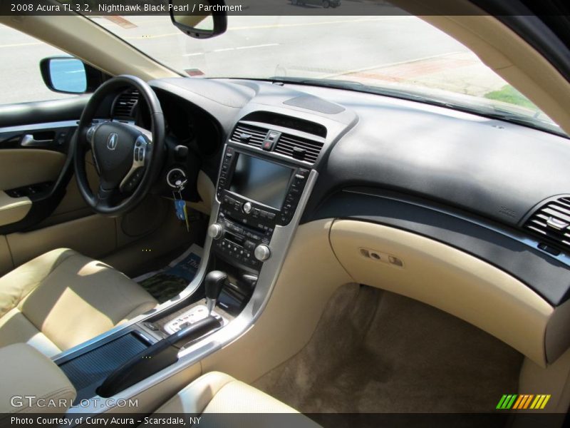 Nighthawk Black Pearl / Parchment 2008 Acura TL 3.2