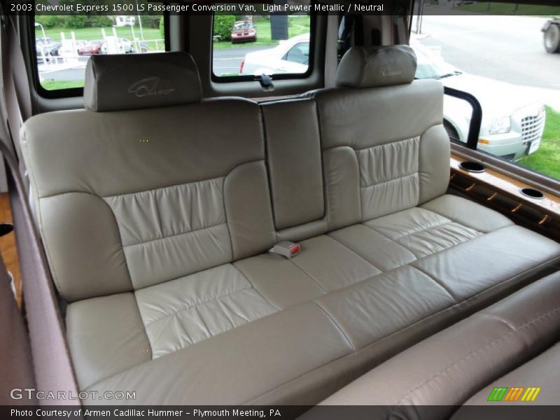  2003 Express 1500 LS Passenger Conversion Van Neutral Interior