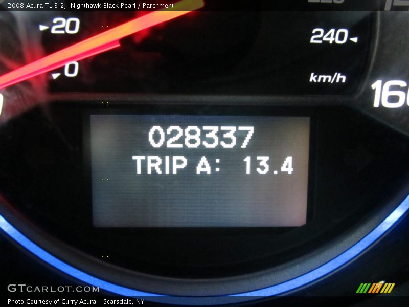 Nighthawk Black Pearl / Parchment 2008 Acura TL 3.2