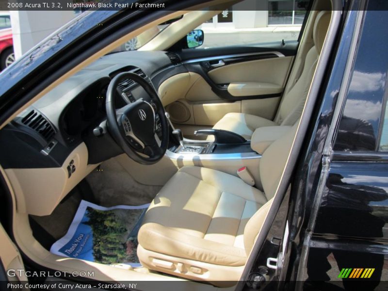 Nighthawk Black Pearl / Parchment 2008 Acura TL 3.2