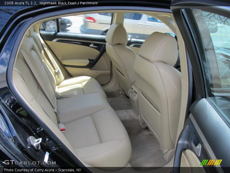 Nighthawk Black Pearl / Parchment 2008 Acura TL 3.2