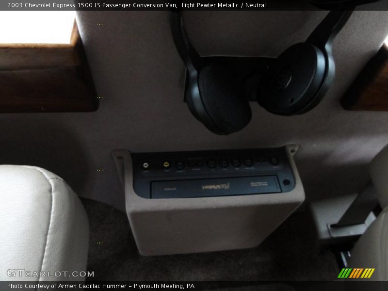 Light Pewter Metallic / Neutral 2003 Chevrolet Express 1500 LS Passenger Conversion Van