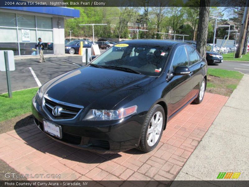 Nighthawk Black Pearl / Ebony 2004 Acura TSX Sedan