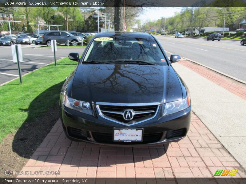 Nighthawk Black Pearl / Ebony 2004 Acura TSX Sedan