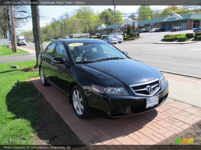 Nighthawk Black Pearl / Ebony 2004 Acura TSX Sedan