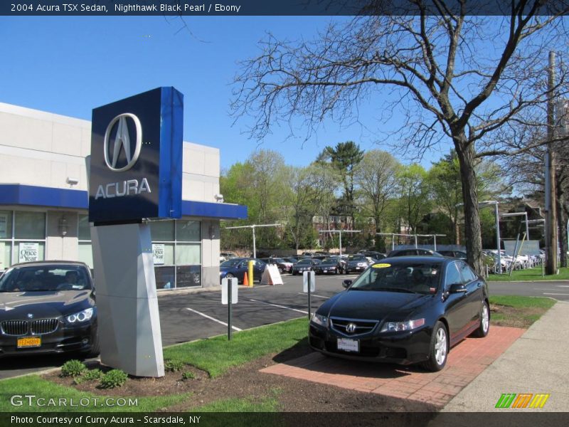 Nighthawk Black Pearl / Ebony 2004 Acura TSX Sedan