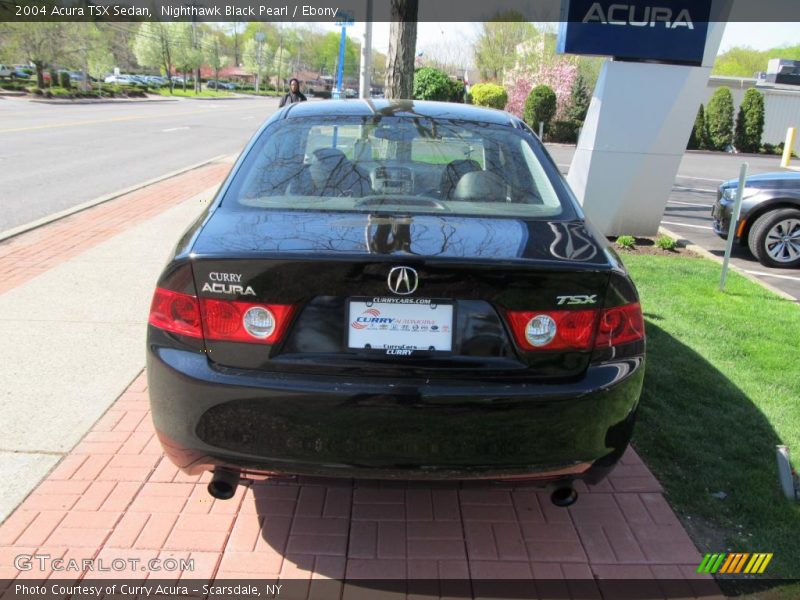 Nighthawk Black Pearl / Ebony 2004 Acura TSX Sedan