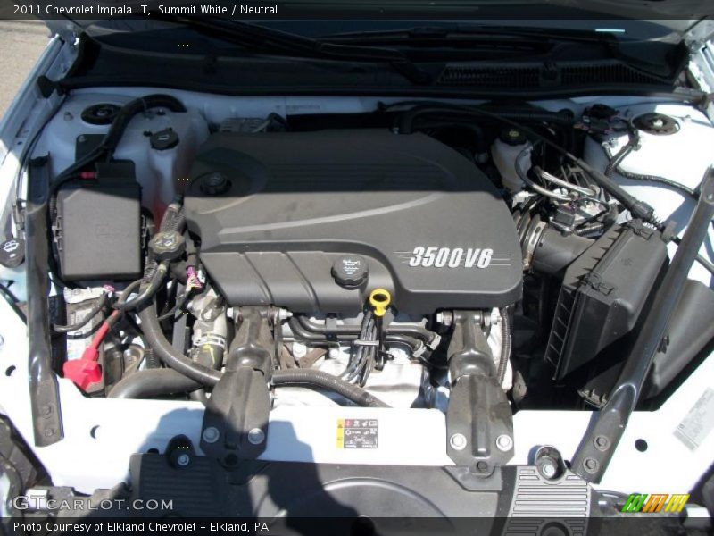 Summit White / Neutral 2011 Chevrolet Impala LT