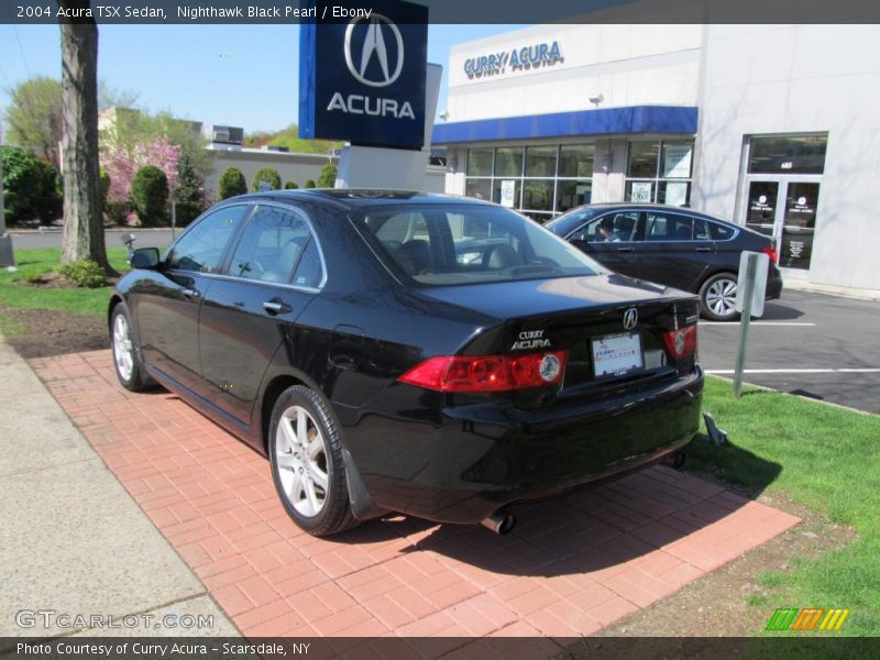 Nighthawk Black Pearl / Ebony 2004 Acura TSX Sedan